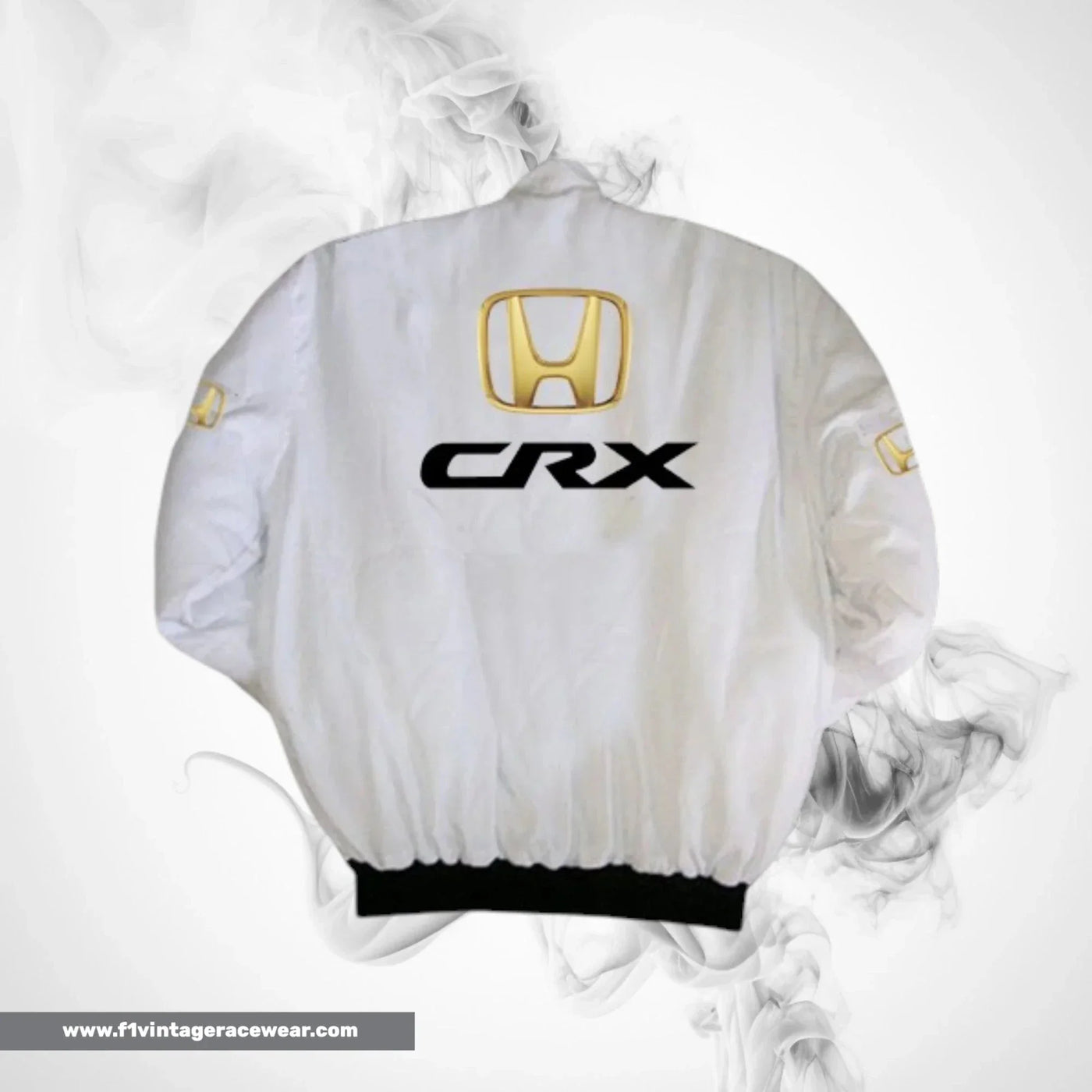 Honda CRX F1 Inspired Jacket White Racing Style