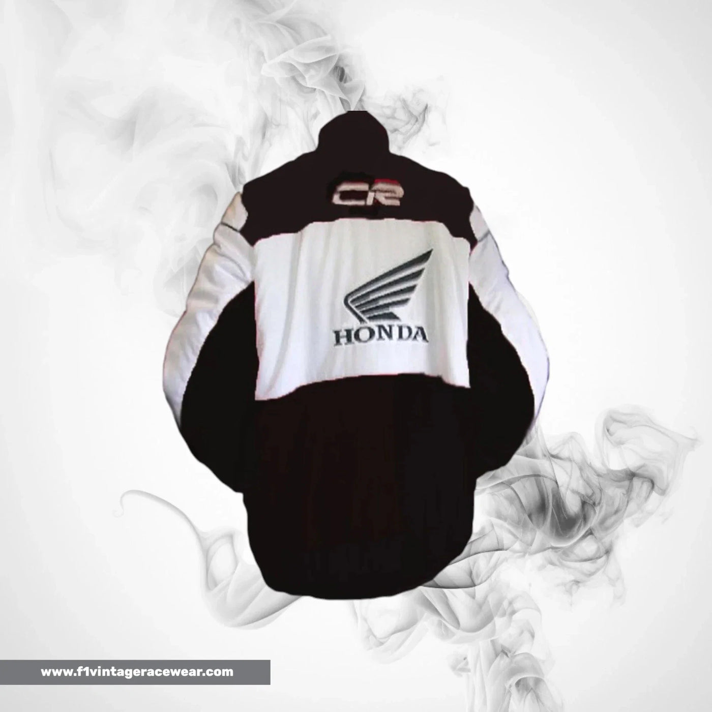 Honda F1 Inspired Jacket Black White Racing Style