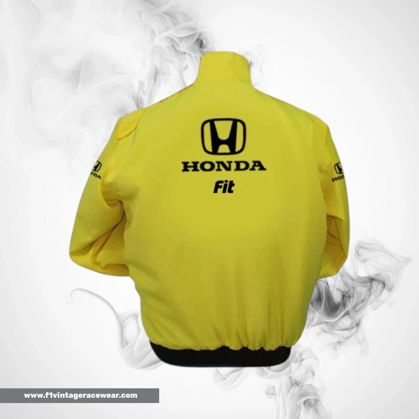 Honda Fit F1 Inspired Jacket Yellow Racing Style