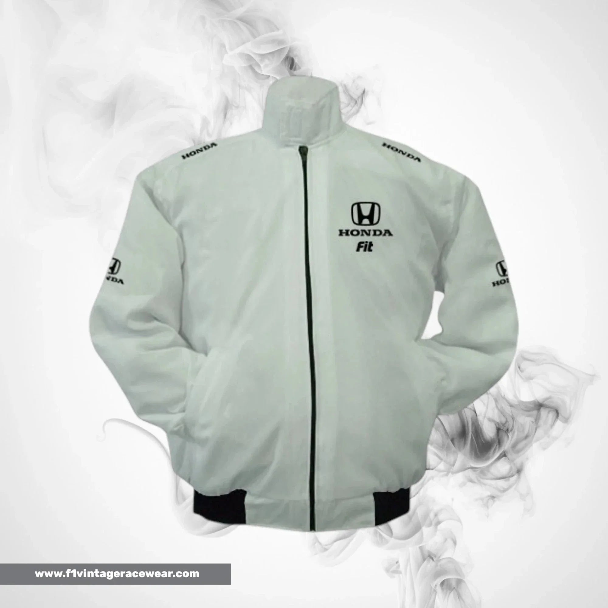 Honda Fit Motorsport Jacket White Racing Wear