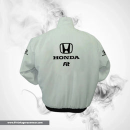 Honda Fit Motorsport Jacket White Racing Wear