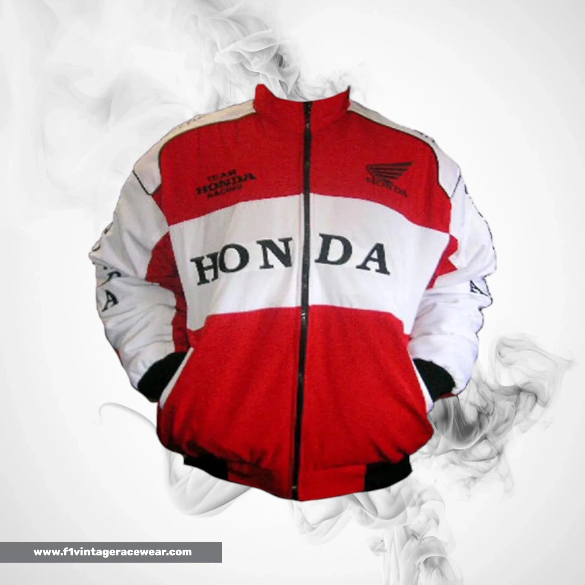 Honda Motorsport Jacket Red White Racing Wear