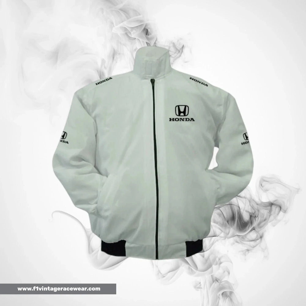 Honda Motorsport Jacket White Racing Wear