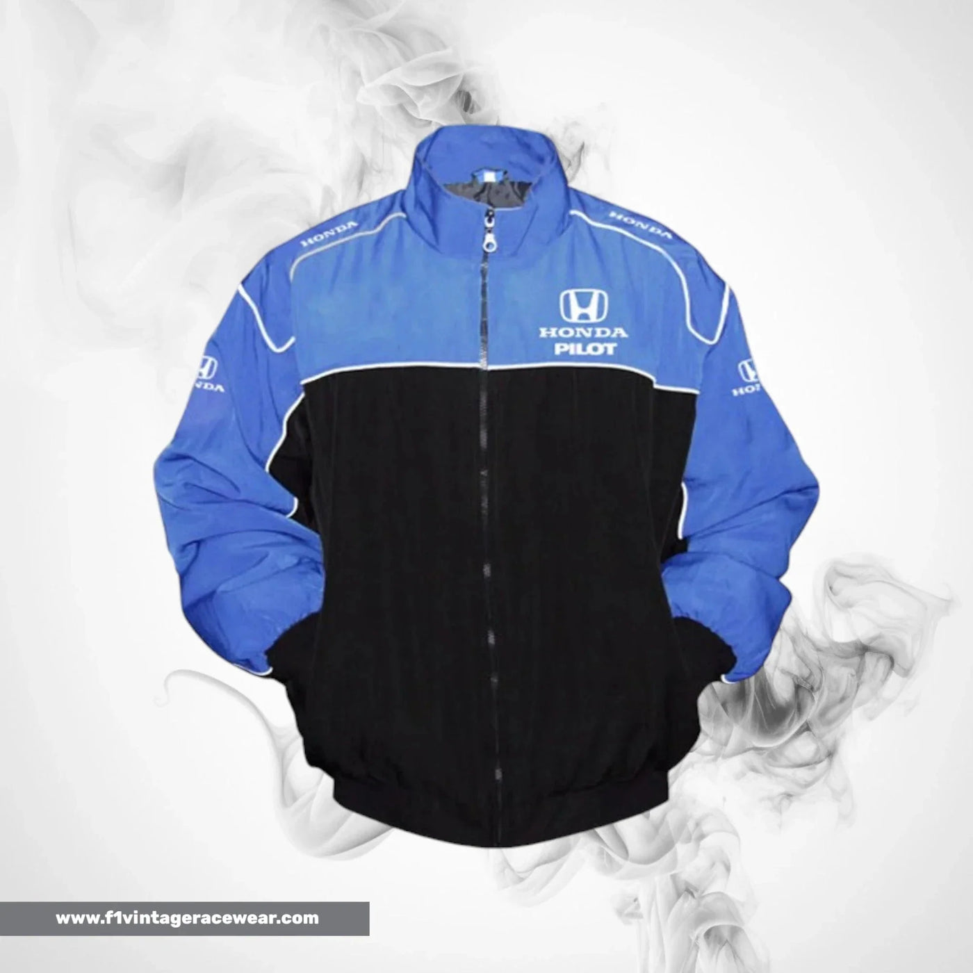 Honda Pilot Motorsport Jacket Blue Black Racing Wear