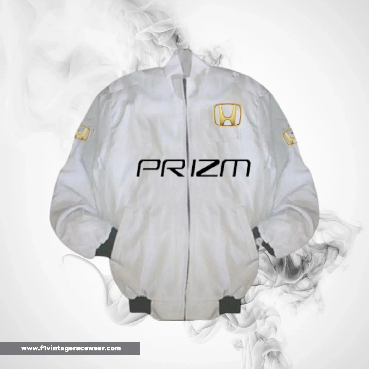 Honda Prizm Motorsport Jacket White Racing Wear