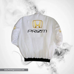 Honda Prizm Motorsport Jacket White Racing Wear