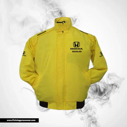 Honda Ridgeline F1 Inspired Jacket Yellow Racing Style
