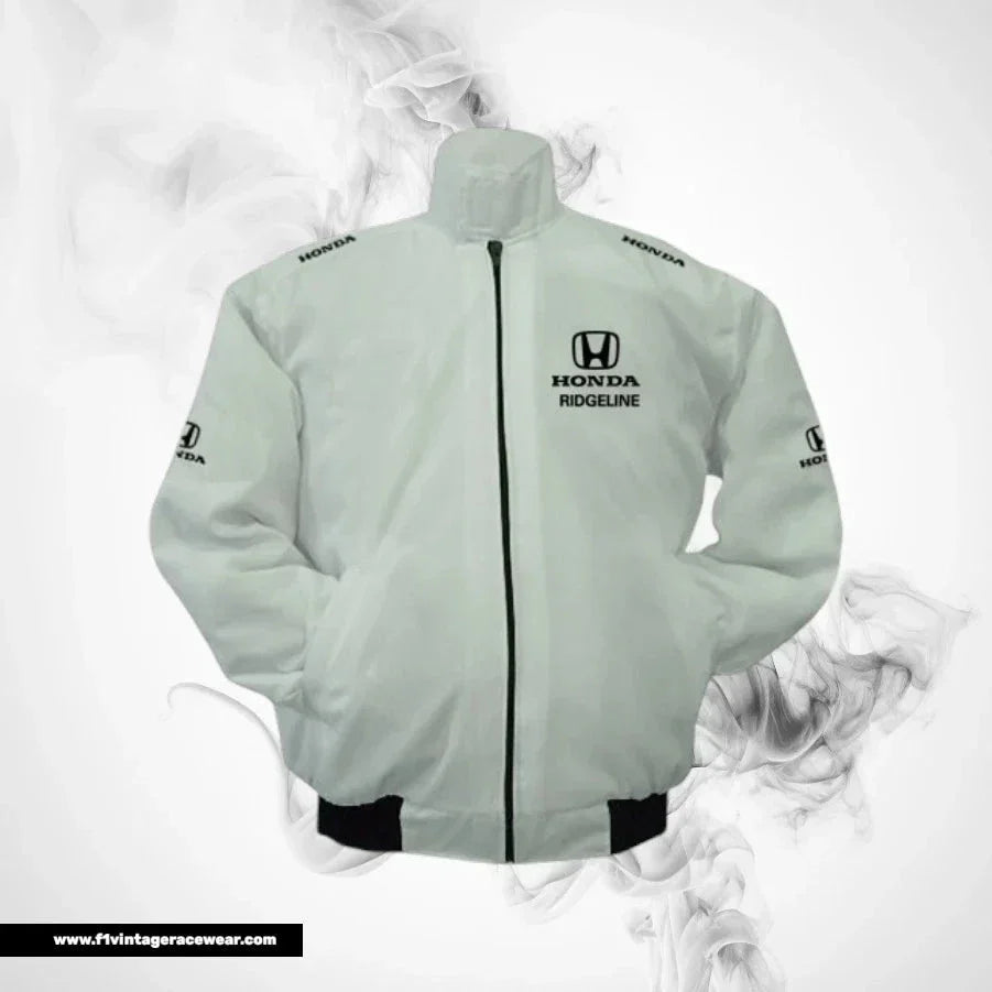 Honda Ridgeline Motorsport Jacket White Racing Wear