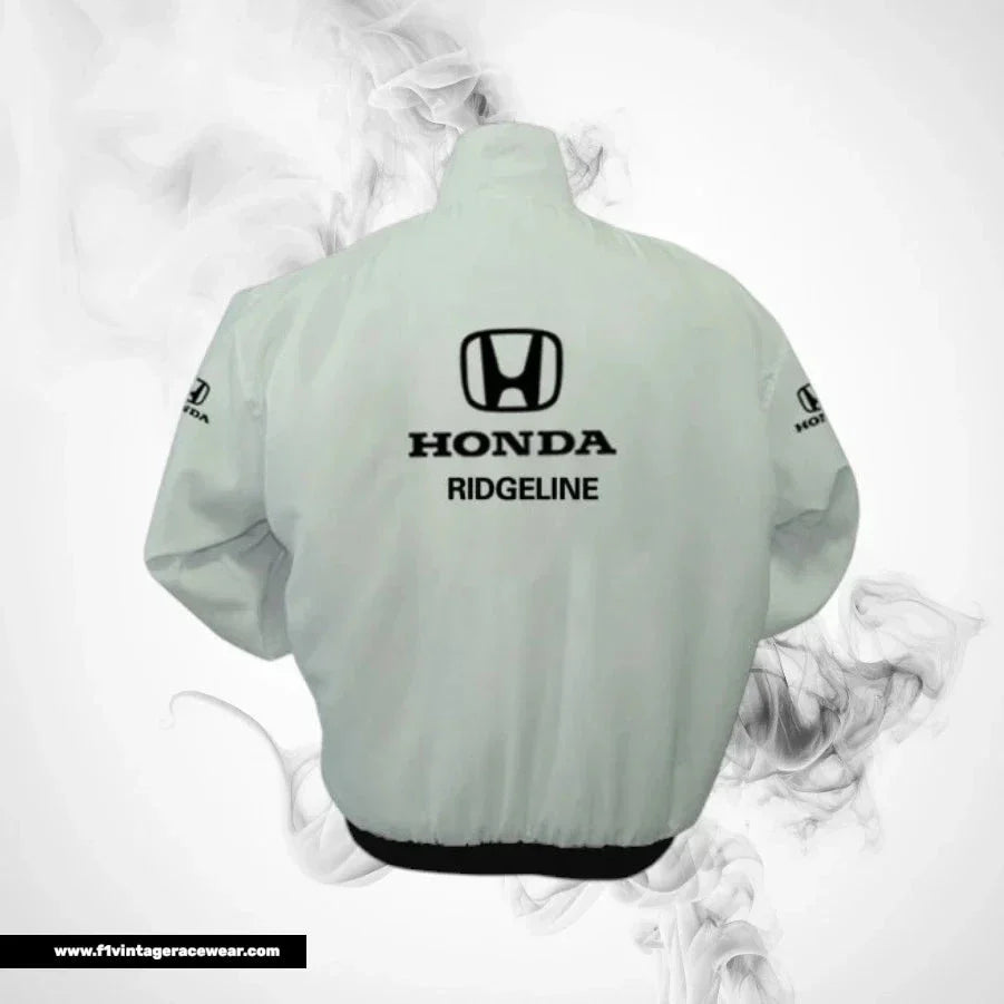 Honda Ridgeline Motorsport Jacket White Racing Wear