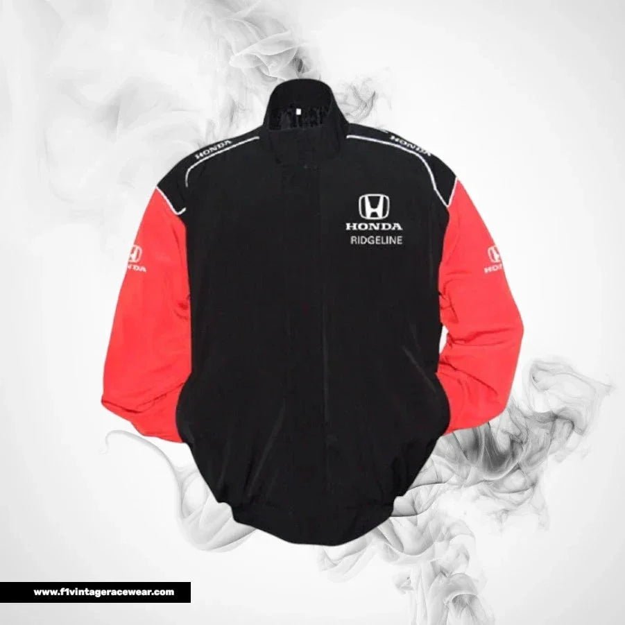 Honda Ridgeline Racing Jacket Black Red Performance Edition