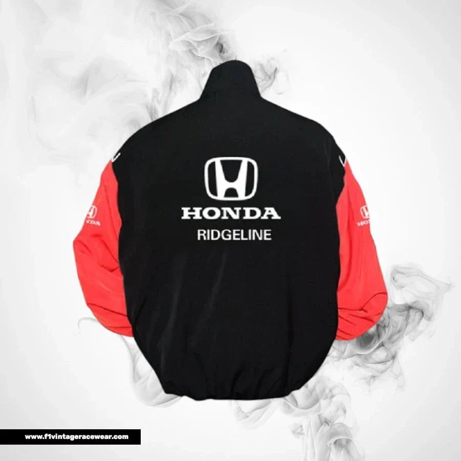 Honda Ridgeline Racing Jacket Black Red Performance Edition