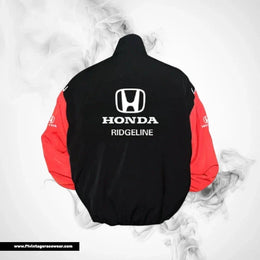 Honda Ridgeline Racing Jacket Black Red Performance Edition