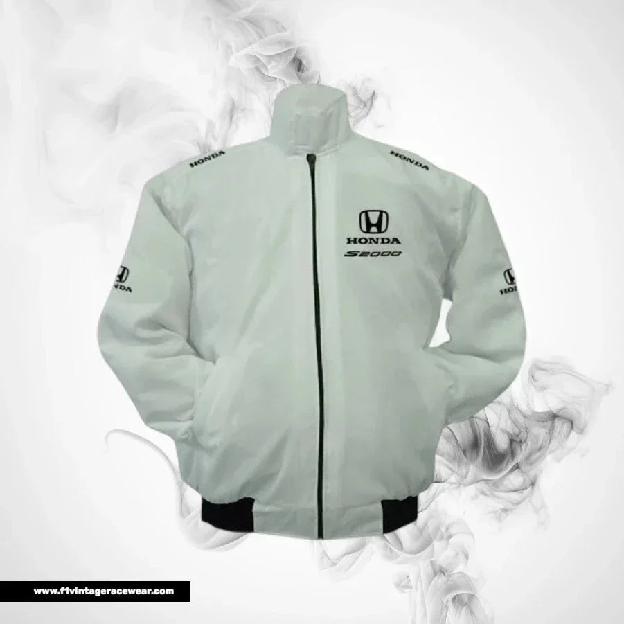 Honda S2000 JDM Inspired Jacket White Racing Style