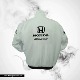 Honda S2000 JDM Inspired Jacket White Racing Style