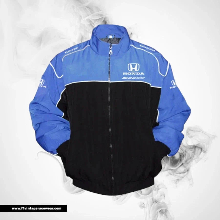 Honda S2000 Motorsport Jacket Blue Black Racing Wear