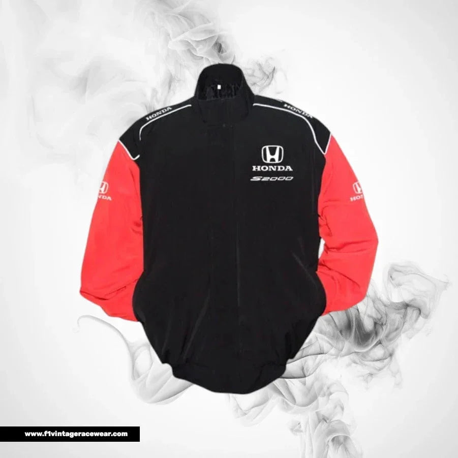 Honda S2000 Team Jacket Black Red Track Edition