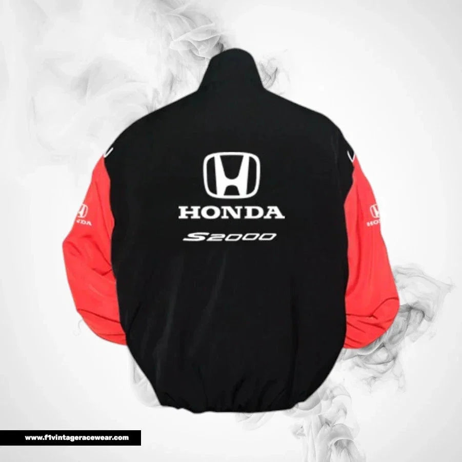 Honda S2000 Team Jacket Black Red Track Edition