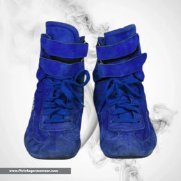 Jacques Villeneuve 1997 Williams Renault F1 Race Boots