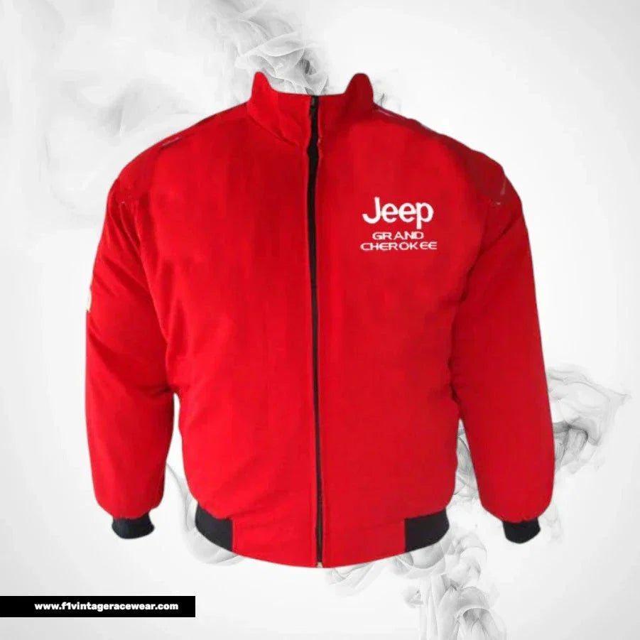 Jeep Grand Cherokee Motorsport Jacket Red Premium Edition