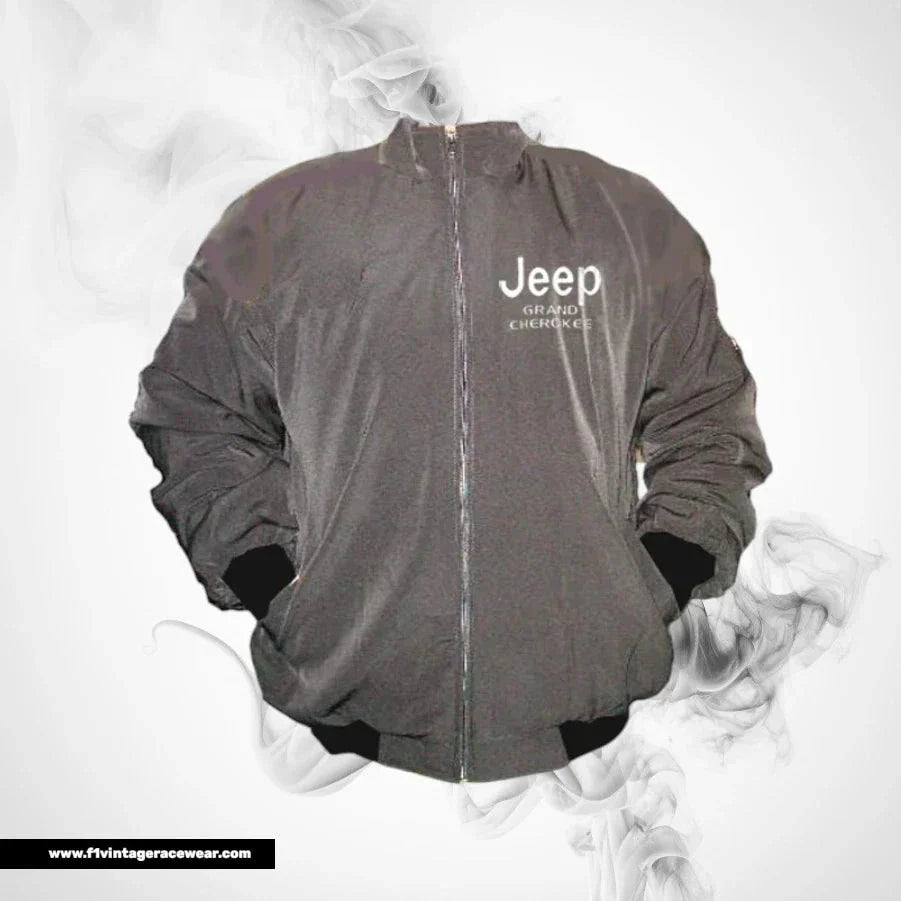 Jeep Grand Cherokee Racing Jacket Gray SUV Style Edition