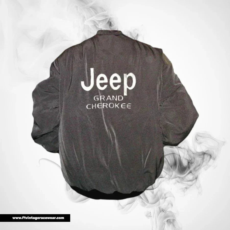 Jeep Grand Cherokee Racing Jacket Gray SUV Style Edition
