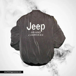 Jeep Grand Cherokee Racing Jacket Gray SUV Style Edition