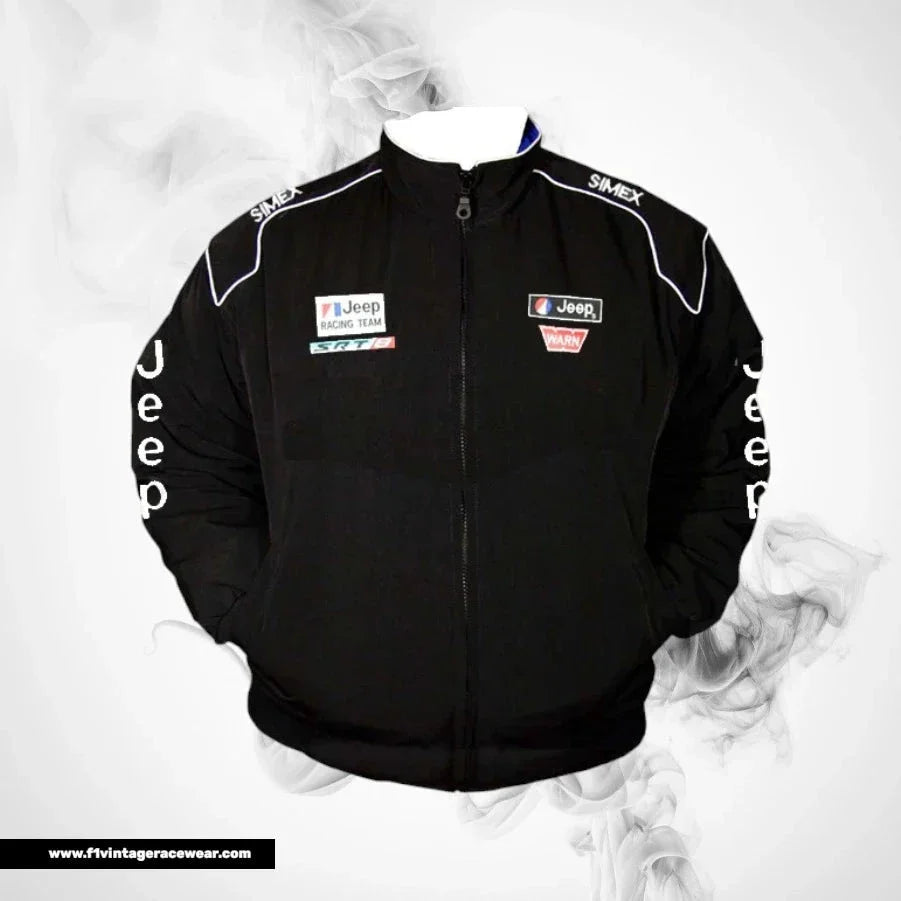 Jeep SRT8 SUV Performance Jacket Black Racing Style