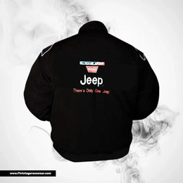Jeep SRT8 SUV Performance Jacket Black Racing Style