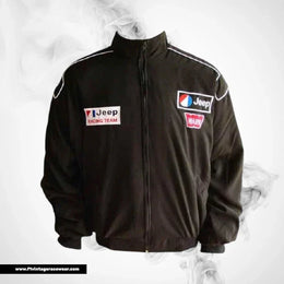 Jeep Team Racing Jacket Black SUV Inspired Style