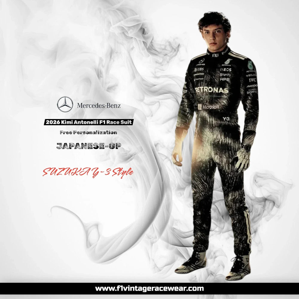Kimi Antonelli 2026 F1 Unique Race Suit – Japanese GP Special Design