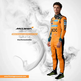 Lando Norris 2026 McLaren F1 Racing Jumpsuit Replica