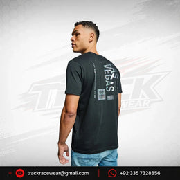 Aston Martin F1 Limited Edition Las Vegas GP Graphic T-Shirt - Black