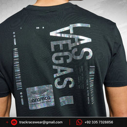 Aston Martin F1 Limited Edition Las Vegas GP Graphic T-Shirt - Black