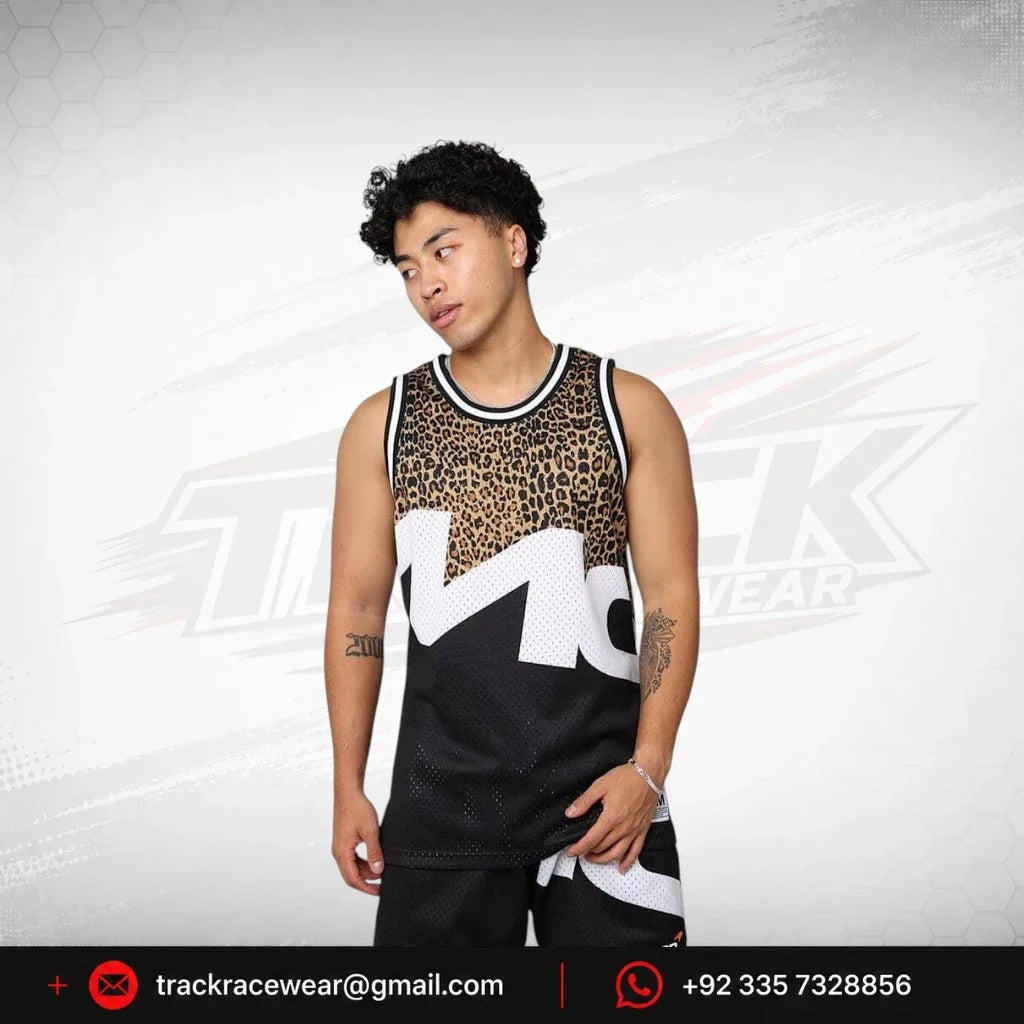 McLaren Racing F1 Mitchell & Ness Special Edition Las Vegas GP Sublimated Mesh Jersey
