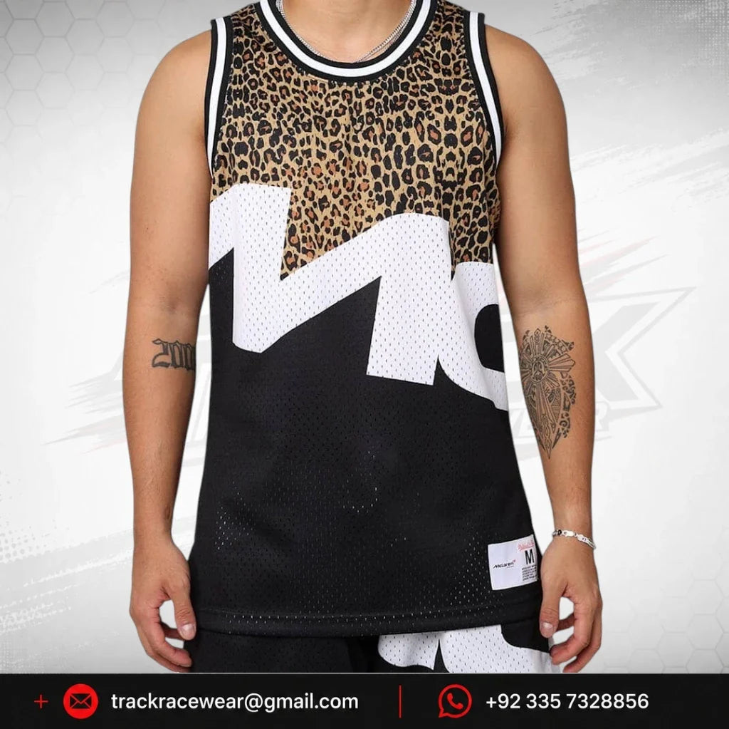 McLaren Racing F1 Mitchell & Ness Special Edition Las Vegas GP Sublimated Mesh Jersey