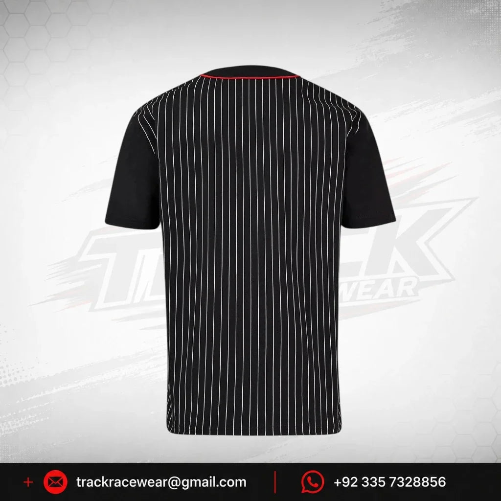 Red Bull Racing F1 Special Edition Las Vegas GP Baseball Jersey - Black