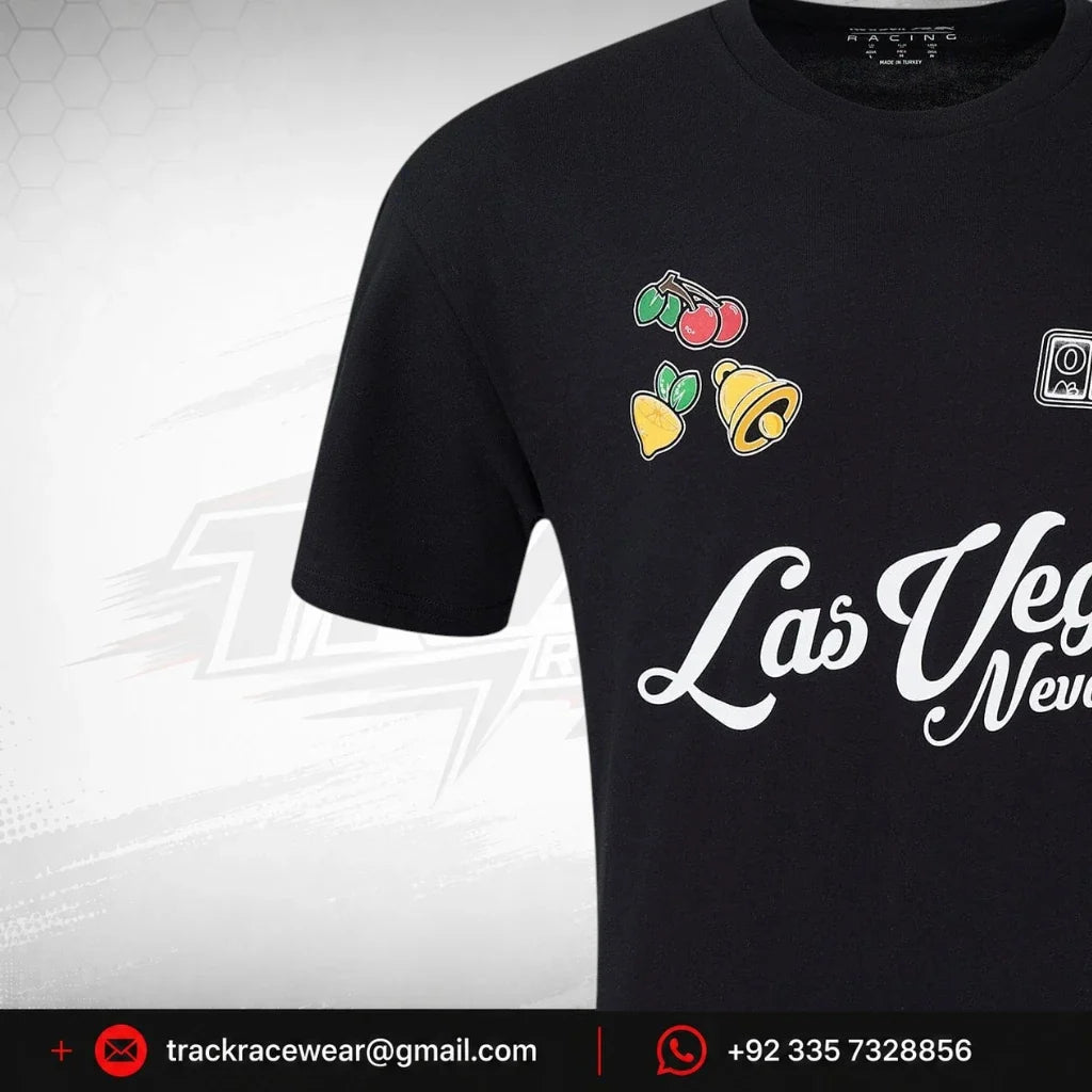 Red Bull Racing F1 Special Edition Las Vegas GP T-Shirt - Black