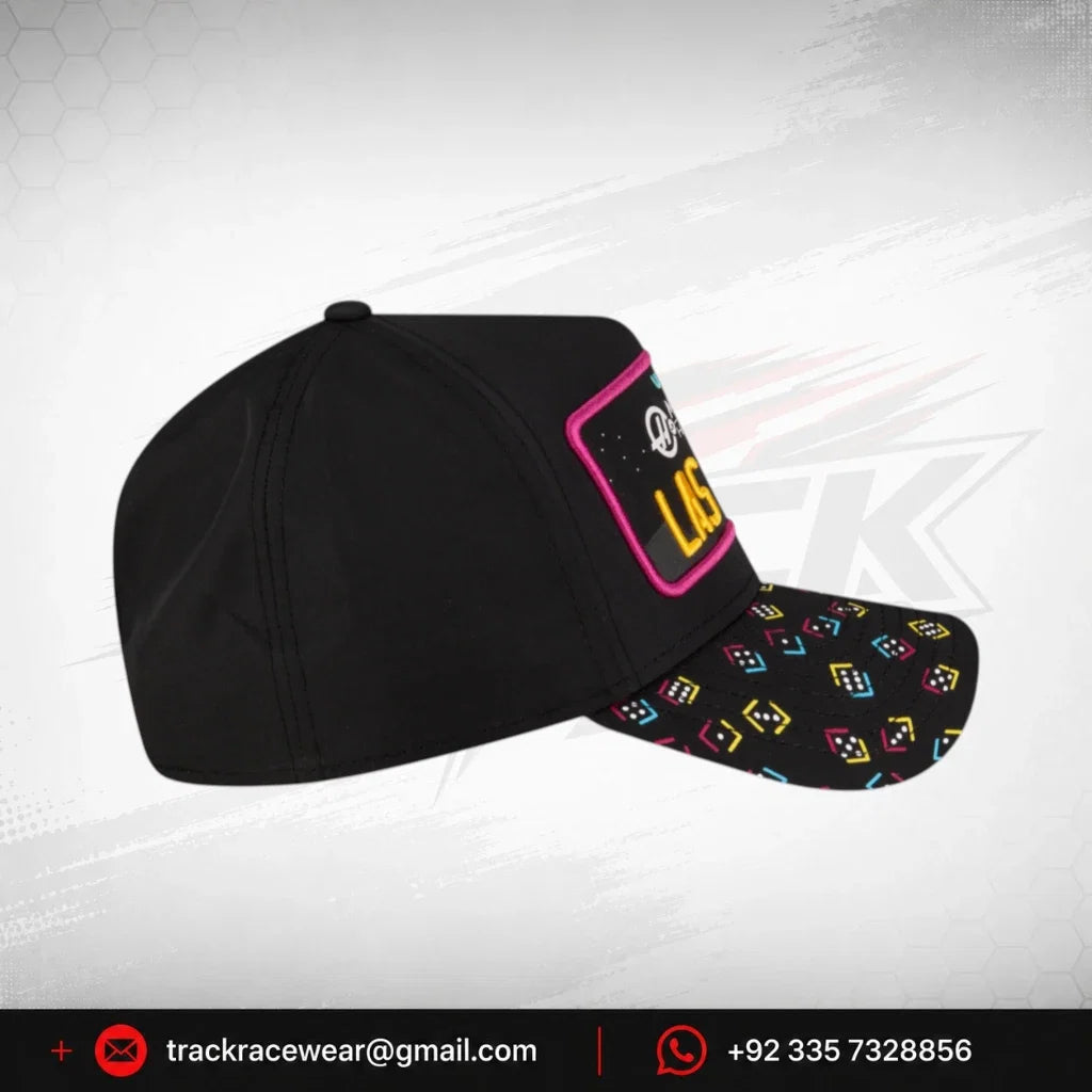 Haas Racing F1 Special Edition Las Vegas GP New Era E-Frame Hat - Black