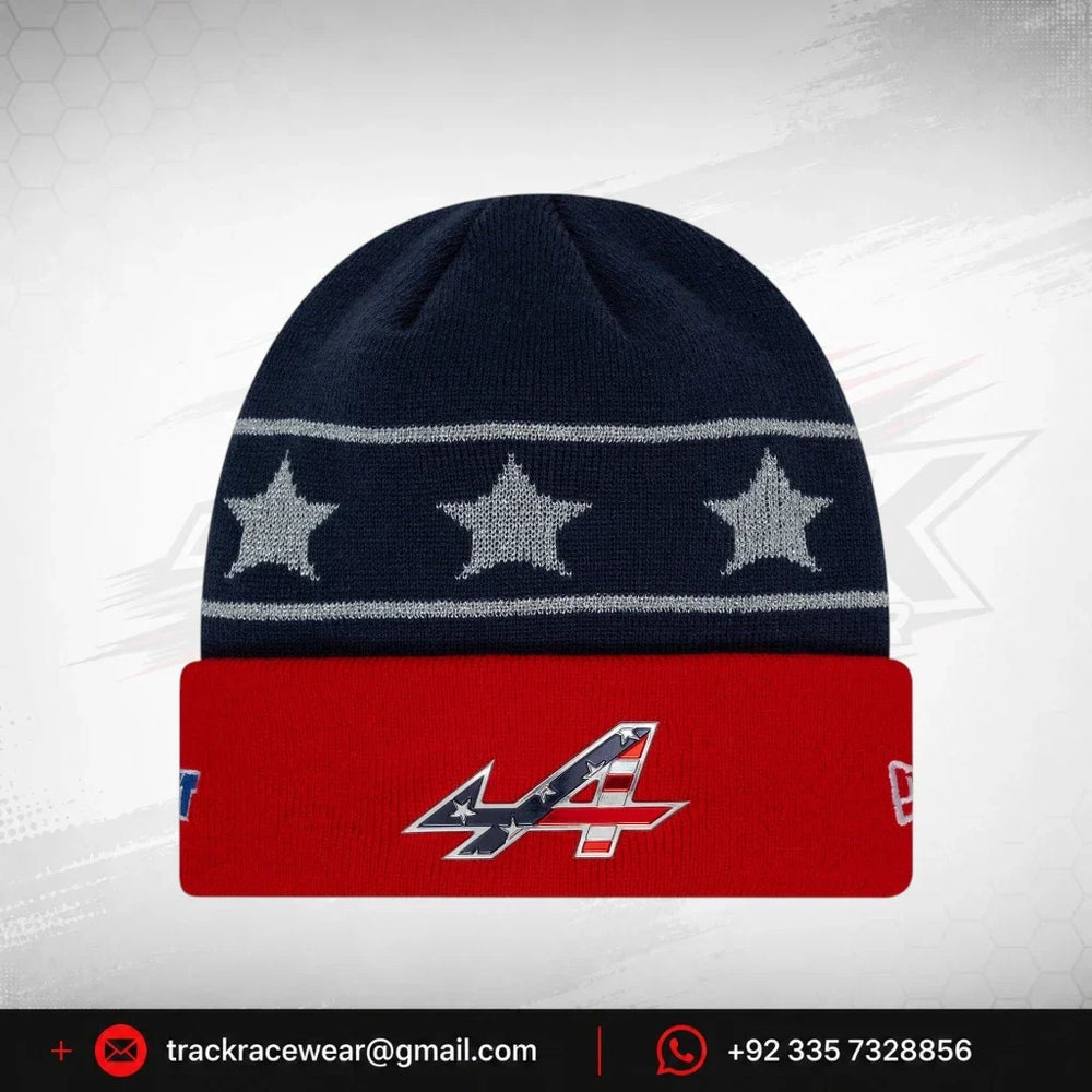 Alpine Racing F1 New Era Special Edition Las Vegas GP Cuff Knit Beanie