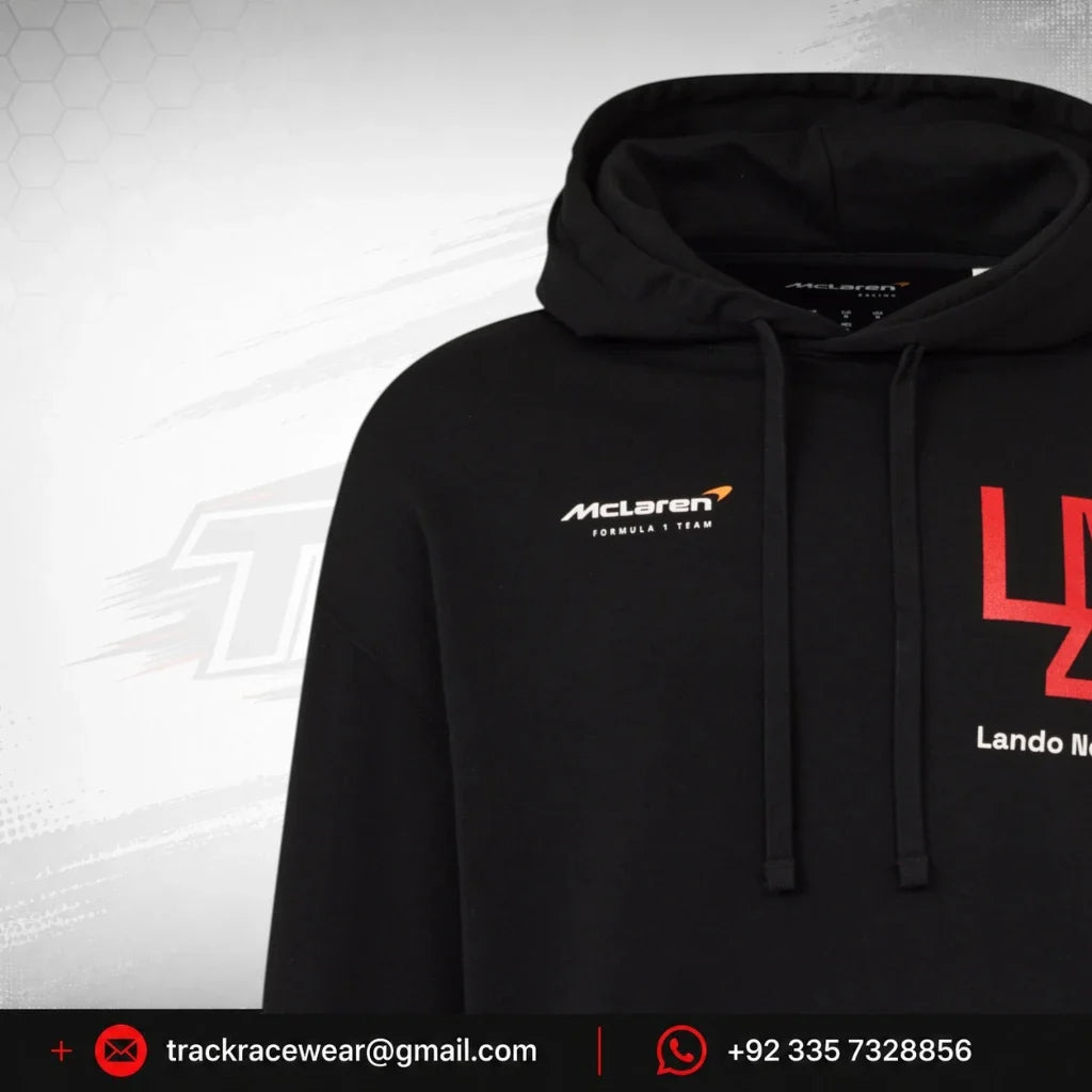 McLaren F1 Lando Norris Silverstone Drivers Hoodie - Black