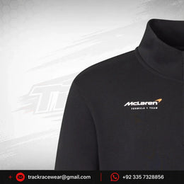 McLaren F1 Lando Norris Silverstone 1/4 Zip Midlayer - Black