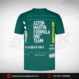 Aston Martin F1 Limited Edition British GP T-Shirt - Green