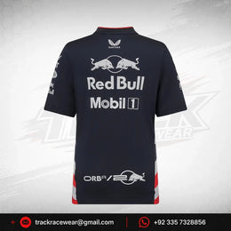 Red Bull Racing F1 Kids Special Edition America Race Team T-Shirt- Youth Navy