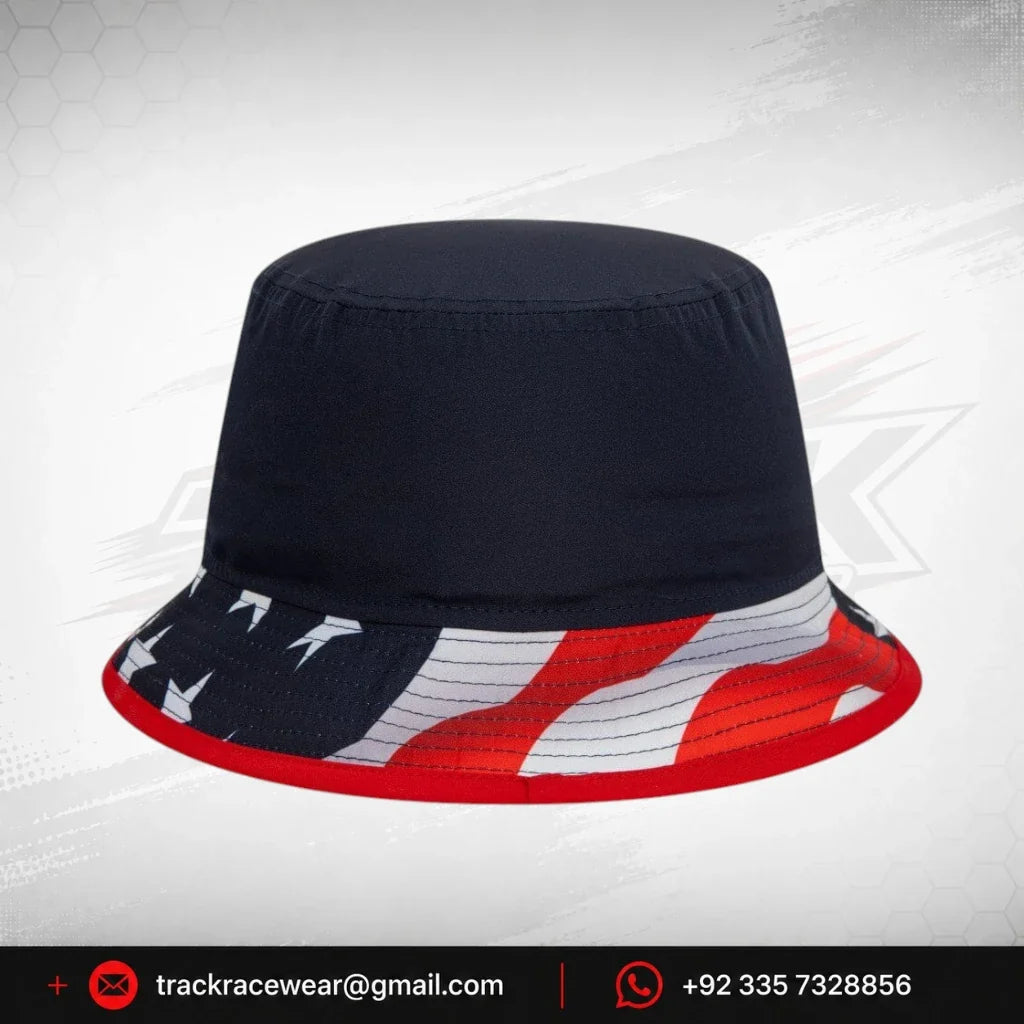 Red Bull Racing F1 New Era Special Edition America USA GP Tapered Bucket Hat