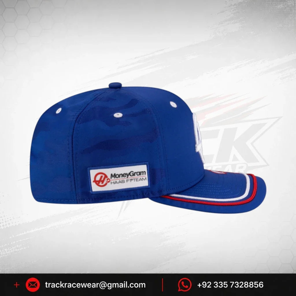 Haas Racing F1 New Era 9Seventy Special Edition Esteban Ocon Silverstone GP Hat - Blue
