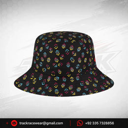Haas Racing F1 Special Edition Vegas GP New Era Tapered Bucket Hat - Black