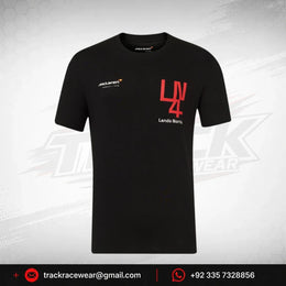 McLaren F1 Lando Norris Silverstone T-Shirt - White/Black