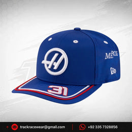 Haas Racing F1 New Era 9Seventy Special Edition Esteban Ocon Silverstone GP Hat - Blue