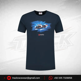 Haas Racing F1 Men's Special Edition USA T-Shirt - Navy