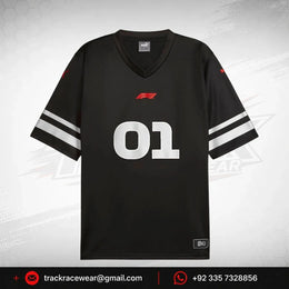 Formula 1 Tech Limited Edition Las Vegas GP Football Jersey - Black